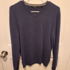 Saks Fifth Avenue Cashmere Sweater Size Medium Purple